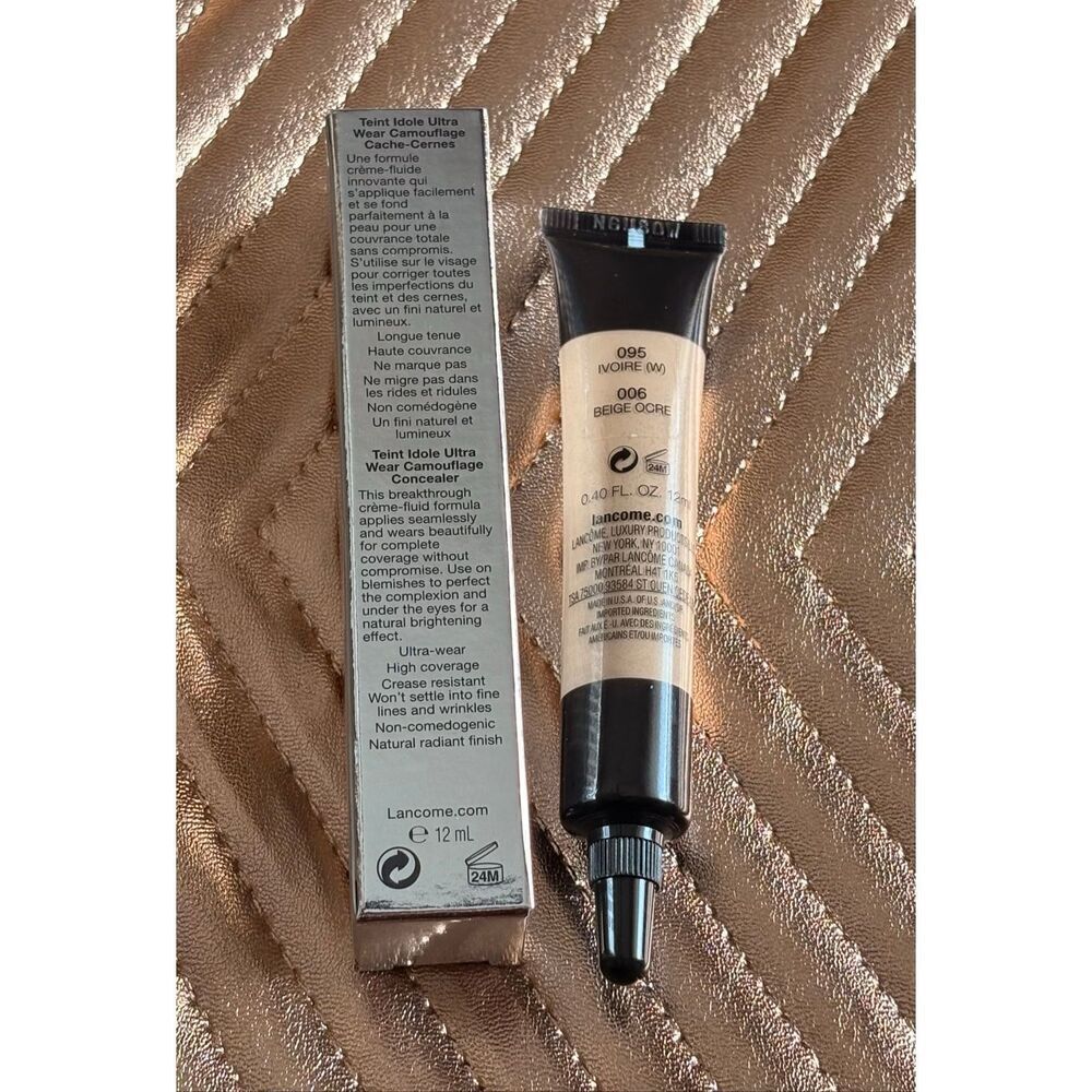 Lancôme - 🛑SOLD🛑Teint Idole Ultra Wear Camouflage Concealer/#095 Ivoire/.4 fl oz - Picture 2 of 11